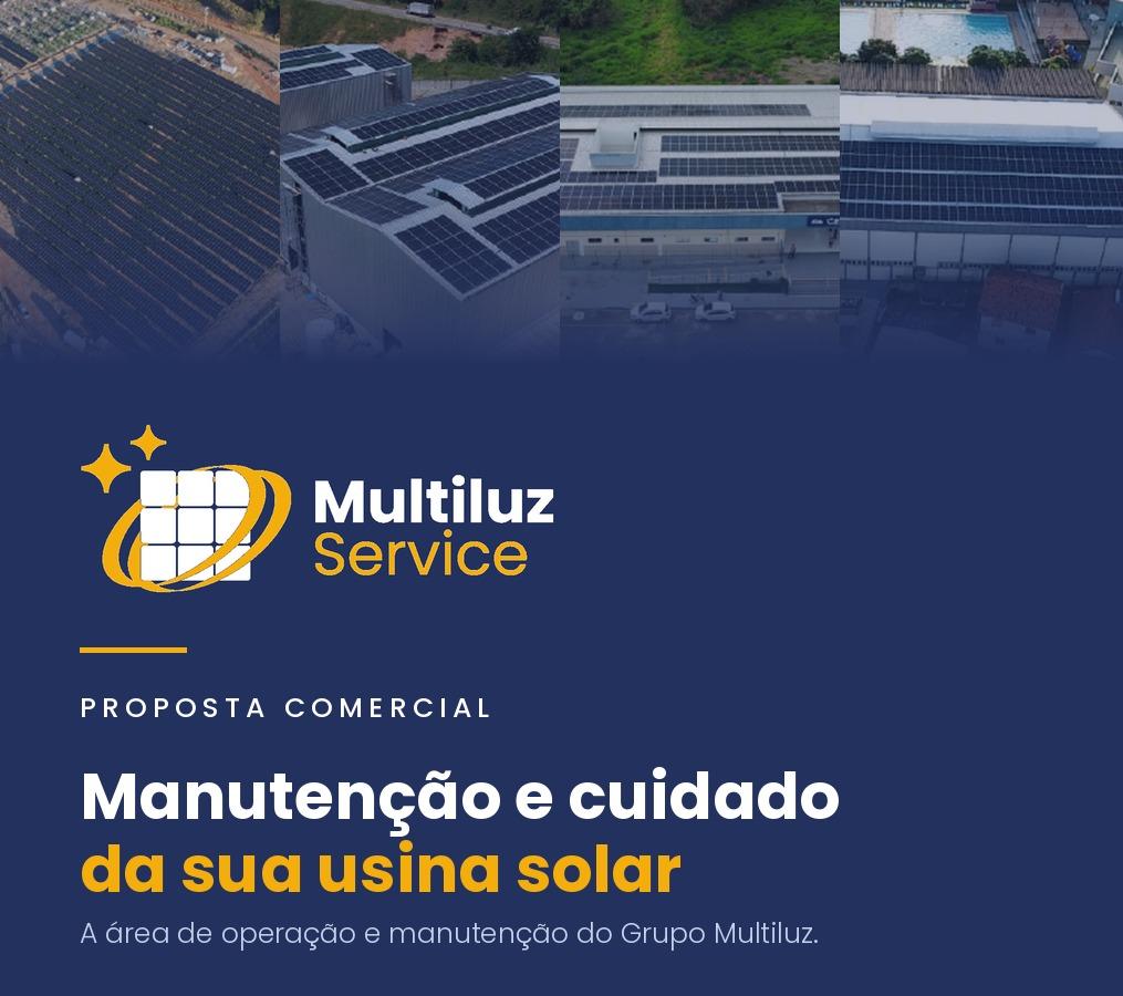 Multiluz Service — manutenção e cuidado da sua usina solar