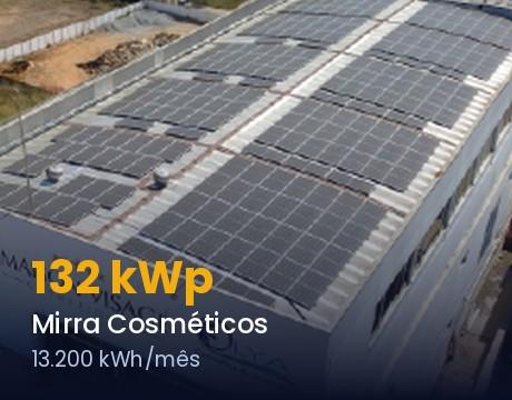 Mirra Cosméticos, 132 kWp