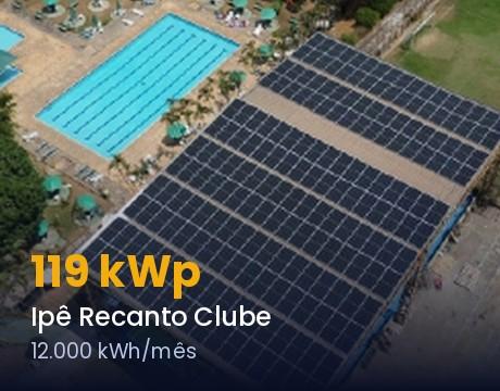 Ipê Recanto Clube, 119 kWp